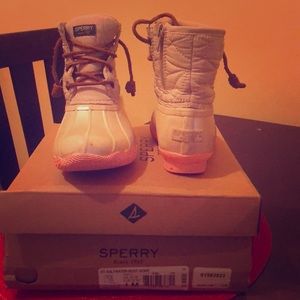 Little girls sperry saltwater